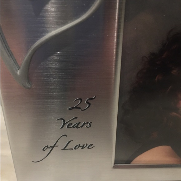 Silver 25th Anniversary Frame - NIB - Picture 3 of 4